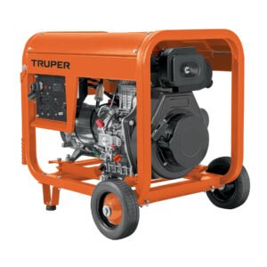 Generador portátil 6 kW motor a diesel, TRUPER