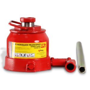 Gato hidráulico telescópico de botella (12 ton) Bombeo lateral MIKELS GHT-12