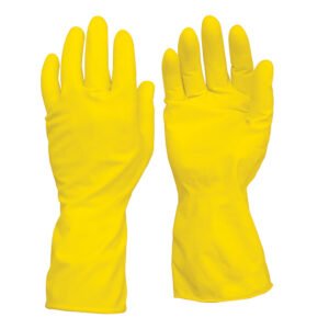 Guantes de látex con forro interno de algodón talla CH Surtek GLFC