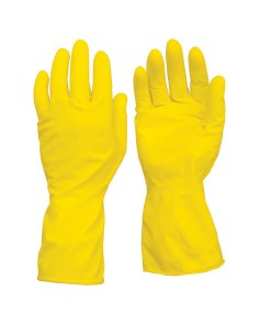 Guantes de látex con forro interno de algodón talla G Surtek GLFG