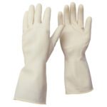 Guantes de látex para limpieza talla M Surtek GLM