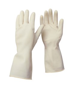 Guantes de látex para limpieza talla M Surtek GLM