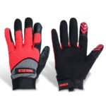 Guantes para trabajo para mecánico piel sintética (M) MIKELS GM-2