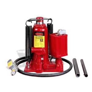 Gato hidroneumático de botella c/ tornillo extensión (12 ton) MIKELS GN-12