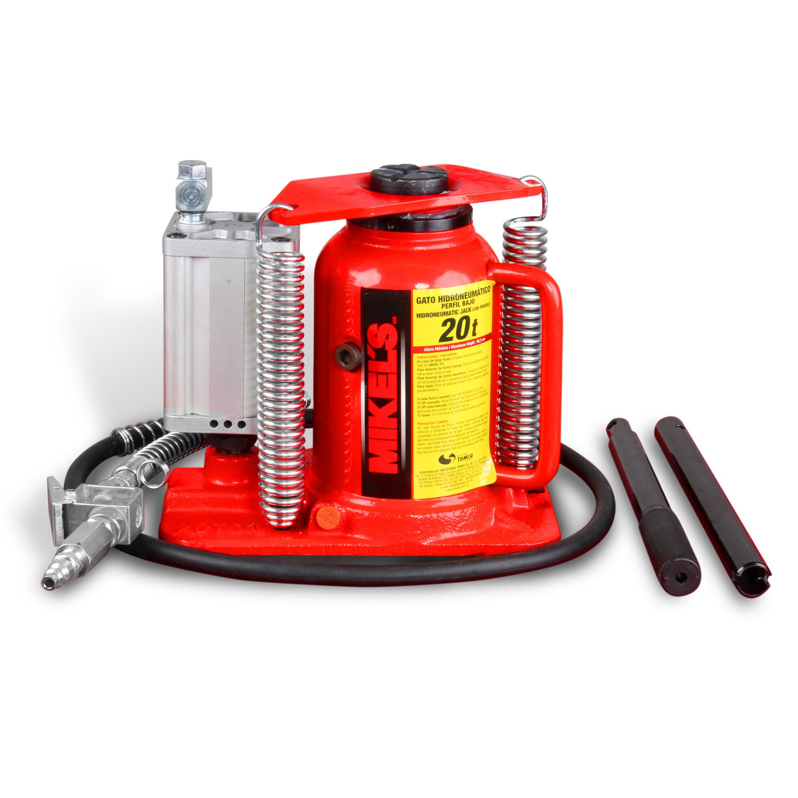 Gato hidroneumático de botella de baja altura (20 ton) MIKELS GN-20CH