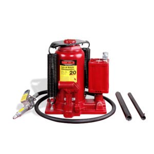 Gato hidroneumático de botella c/ tornillo extensión (20 ton) MIKELS GN-20