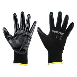 Guantes de Nailon con recubrimiento de nitrilo G Surtek GNNG