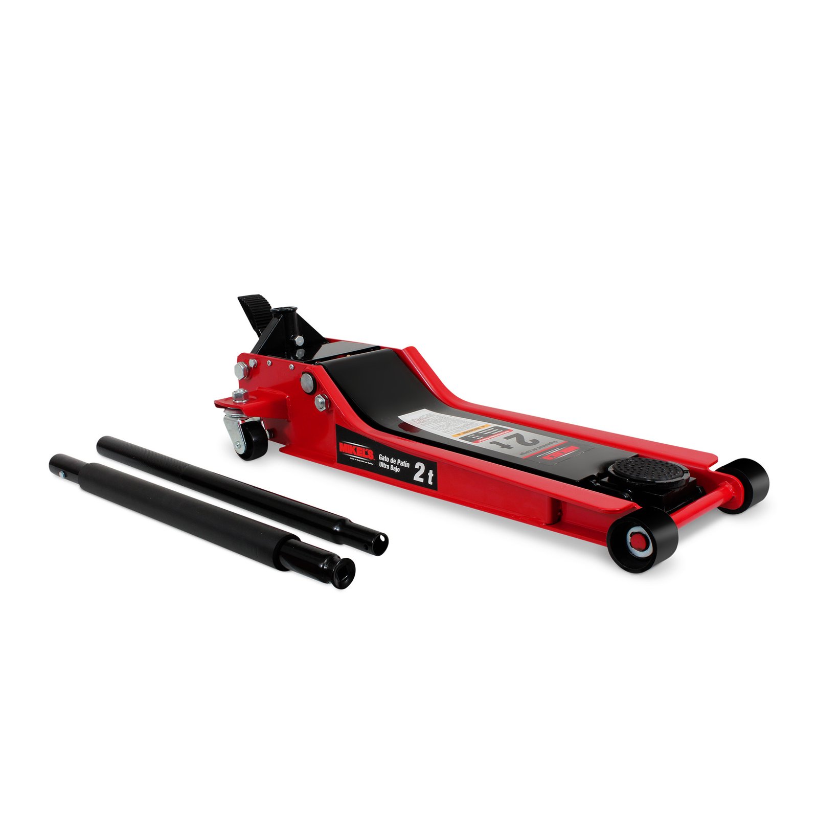 Gato hidráulico de patín Ultra Bajo (2 ton) MIKELS GPUB-2