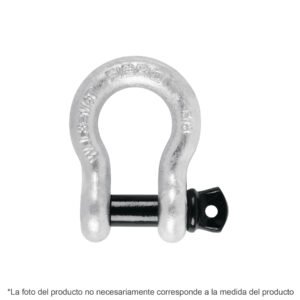 Grillete de acero forjado 1/4', FIERO