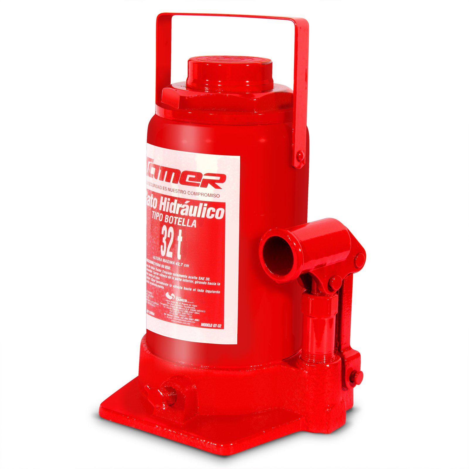 Gato hidráulico de botella (32 ton) TAMER GT-32