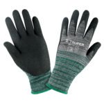 Guantes de nylon recubiertos de nitrilo arenoso, G, TRUPER