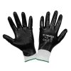 Guantes de poliéster Truper Industriales Talla G - Tecnología de inmersión en nitrilo para ambientes agresivos que protege contra aceites y productos químicos (Clave 18027)