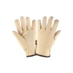 Guantes de piel de res tipo operador, TRUPER