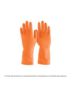 Guantes Truper de Látex para Limpieza Extra Grandes - Tecnología de Ajuste Flexible para Usuarios con Manos Grandes que Proporciona Cobertura Total (Clave 103692)