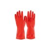 Guantes de látex para limpieza, rojos, M, opción durable para tareas de limpieza, Pretul clave 29948