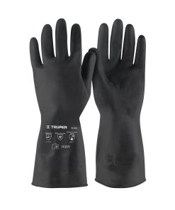 Guantes de látex Truper Resistentes Talla G - Tecnología elástica para trabajos de pintura que ofrece comodidad y protección contra salpicaduras químicas (Clave 14267)