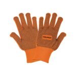 Guantes de algodón con puntos de PVC en palma y dorso,TRUPER