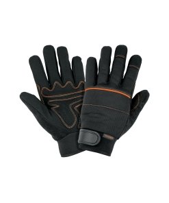 Guante Truper para Mecánico Antivibraciones - Tecnología de Absorción de Impactos Unitalla para Maquinaria que Reduce la Fatiga y Previene Lesiones (Clave 103932)