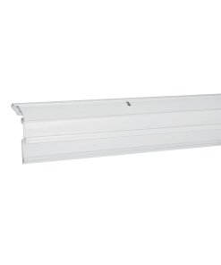 Guardapolvo Automático 90 cm Blanco, Alta Durabilidad para Instalaciones, Clave 49888, HERMEX