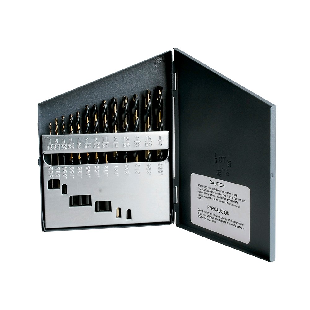 Juego de brocas premium de acero de alta velocidad zanco 3 planos, 13 piezas Urrea H5113