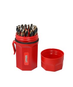 Juego de brocas premium de acero de alta velocidad zanco 3 planos, 29 piezas Urrea H5129