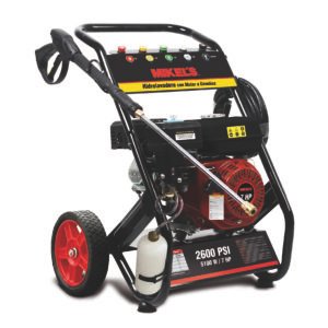 Hidrolavadora de alta presión a gasolina motor 4 tiempos (2,600 PSI / 7 HP) MIKELS HA-2600