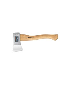Hacha Cazadora Truper 1-1/4 lb Mango Hickory 14" - Tecnología de Absorción de Impacto para Actividades Forestales que Reduce la Vibración y Protege las Articulaciones del Usuario (Clave 14950)