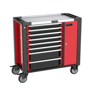 Gabinete móvil 8 gavetas 38" serie HD Urrea HD38M8
