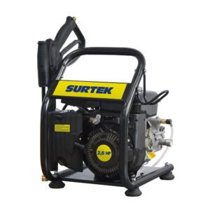 Hidrolavadora a gasolina 2.6 HP 1900 PSI, 5.4 Lt por minuto flujo máximo Surtek HG526
