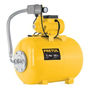 Equipo hidroneumático 50L, bomba periférica 1/2 HP, PRETUL