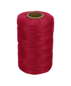 Carrete TRUPER AlbañilPro 165m Rojo - HILO RESISTENTE PARA CONSTRUCCIÓN - Visibilidad Superior - Resistencia Máxima - Uso Profesional - Clave 14054