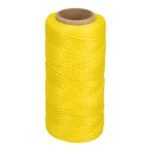 Carrete con 65 m de hilo para albañil amarillo, TRUPER