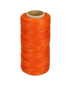Carrete TRUPER AlbañilPro 65m Naranja - HILO RESISTENTE ALTA VISIBILIDAD - Visibilidad Extrema - Alta Resistencia - Uso Profesional - Clave 14051
