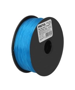 Carrete con 100 m de Hilo para Pesca Azul Calibre 0.60 mm, Alta Funcionalidad para Equipos de Pesca, Clave 27063, PRETUL