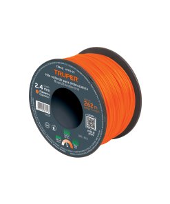 Hilo Truper Profesional Redondo 2.4mm x 262m - Tecnología de Corte para Desbrozadora en Carrete para Aplicaciones Comerciales que Aumenta la Productividad (Clave 17643)