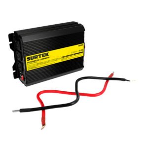 Inversor de corriente 12 V DC - 120 V AC, 1000 W Surtek IC61000A