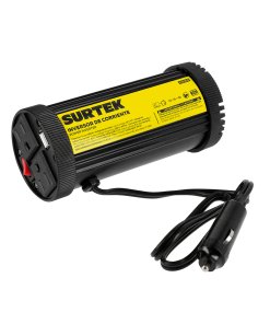 Inversor de corriente 12 V DC - 120 V AC, 150 W Surtek IC6150