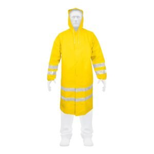 Gabardina impermeable doble capa con reflejante, M, TRUPER