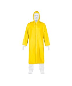 Gabardina impermeable ligera de PVC, talla XG, cómoda y resistente para protección contra lluvia, Pretul clave 29965
