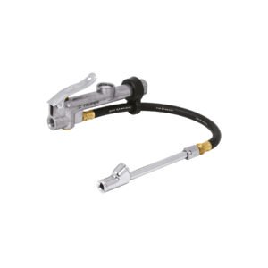 Inflador calibrador de cabeza doble, profesional, TRUPER