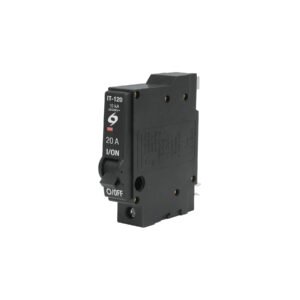 Interruptor de 1 polo 20A, enchufable, VOLTECK