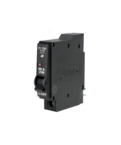 Interruptor VOLTECK de 1 polo 50A enchufable a granel - Tecnología de protección máxima para instalaciones intensivas que proporciona seguridad superior en proyectos comerciales múltiples (Clave 45875)