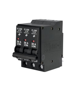 Interruptor Volteck 3 Polos 30A Enchufable - Capacidad Ampliada para Maquinaria que Requiere Alta Demanda (Clave 47515)