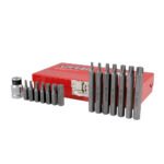 Juego de puntas Torx hexágono de 3/8" con adaptador, 15 piezas Urrea J2315