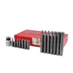 Juego de puntas hexagonales hexágono de 3/8" en pulgadas, con adaptador, 15 piezas Urrea J2415
