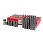 Juego de puntas hexagonales hexágono de 3/8" métricas, con adaptador, 15 piezas Urrea J2415M