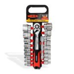 Juego de dados con matraca 1/2” (20 pzas) MIKELS JAC-1219
