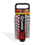 Juego de dados con matraca 3/8” (22 pzas) MIKELS JAC-3821