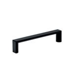 Jaladera de 96mm, línea Andamio, negro, HERMEX