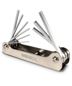 Juego de llaves hexagonales allen® milimétricas, tipo navaja  (9 pzas) MIKELS JAN-9M